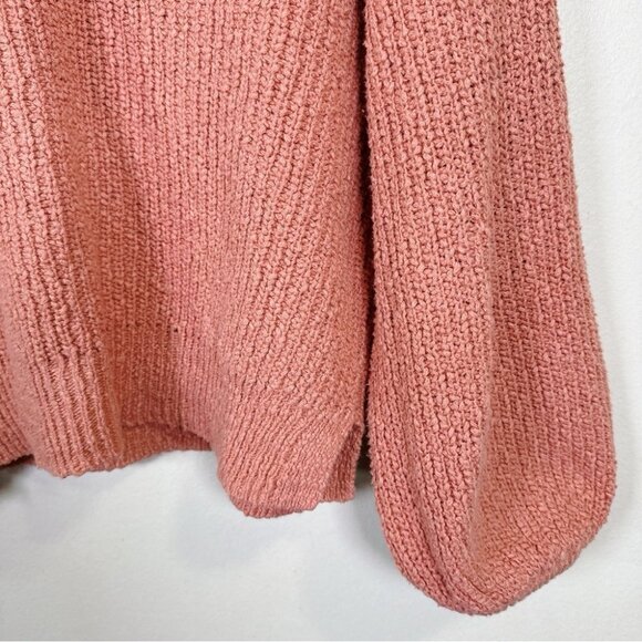 Gentle Fawn Women’s Chunky Knit Dusty Rose Sweater - Picture 9 of 16